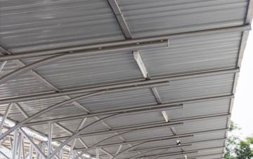 installing Burrows Cross metal roofing